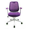 Sill&oacute;n de Oficina Tejido Malla Violeta Leni V2