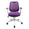 Sill&oacute;n de Oficina Tejido Malla Violeta Leni V2