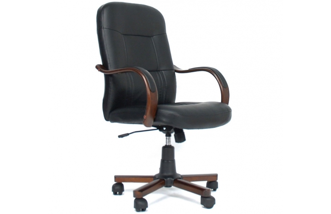 Sill&oacute;n de oficina URANUS color negro