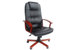 Sill&oacute;n de oficina VENUS color negro y con una elegante piel  pigmentada image 1