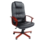 Sill&oacute;n de oficina VENUS color negro y con una elegante piel  pigmentada image 1
