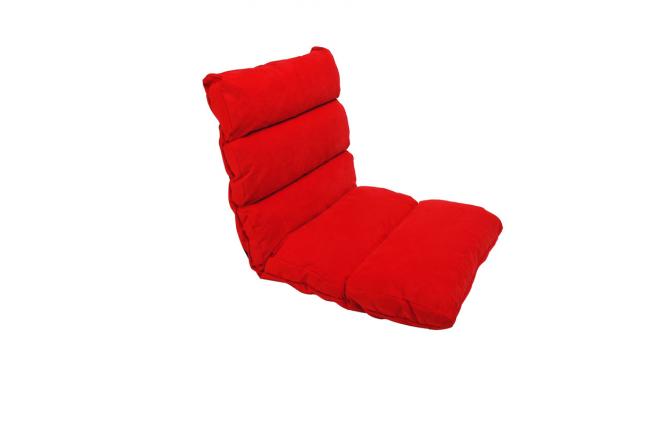 Sill&oacute;n de relax easy Clic de color rojo