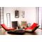 Sill&oacute;n de relax easy Clic de color rojo