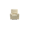 Sill&oacute;n de relax Joey de color Marfil
