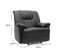 Sill&oacute;n de  Relax ROSS de color negro