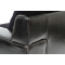 Sillon de sal&oacute;n de cuero y tela LUCAS