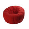Sill&oacute;n Flower ultra confortable giratorio de color rojo