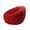 Sill&oacute;n Flower ultra confortable giratorio de color rojo