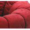 Sill&oacute;n Flower ultra confortable giratorio de color rojo