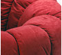Sill&oacute;n Flower ultra confortable giratorio de color rojo