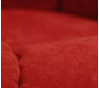 Sill&oacute;n Flower ultra confortable giratorio de color rojo