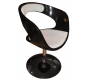 Sill&oacute;n GROOVY negro y blanco