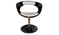Sill&oacute;n GROOVY negro y blanco