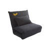 Sill&oacute;n infantil convertible negro ROCK