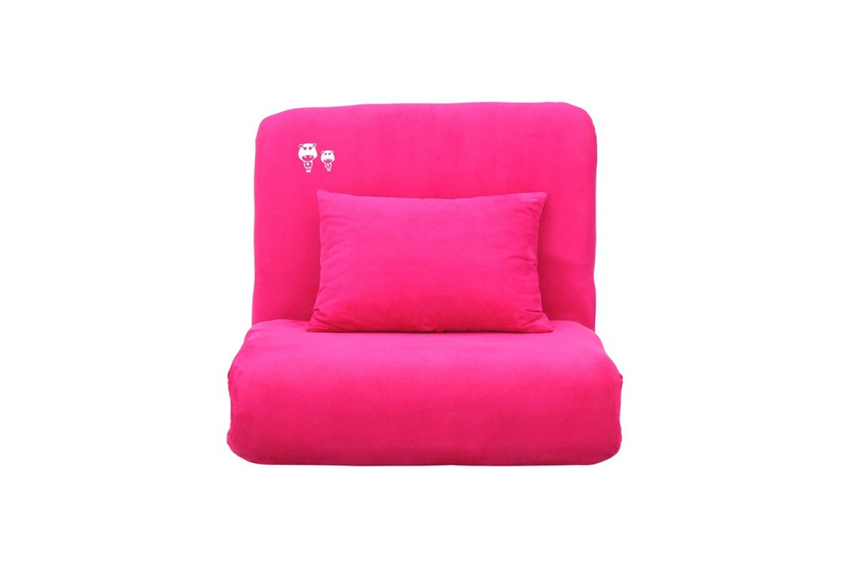 Sill&oacute;n infantil convertible rosa MARCHANDE