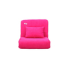Sill&oacute;n infantil convertible rosa MARCHANDE