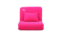 Sill&oacute;n infantil convertible rosa MARCHANDE