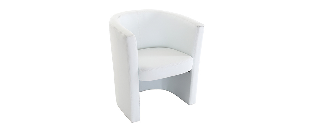Sill&oacute;n Pretty color blanco image 1