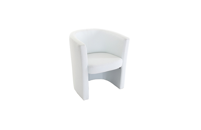 Sill&oacute;n Pretty color blanco