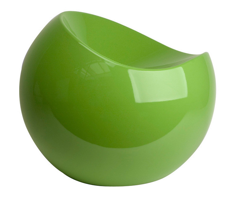 Sillon / puf de dise&ntilde;o verde COMFY BALL