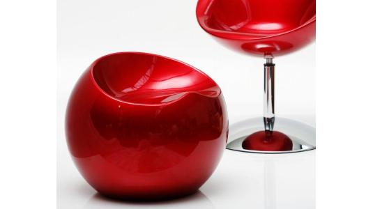 Sillon / puf rojo COMFY BALL image 1