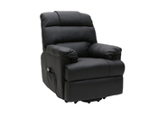 Sill&oacute;n Relax electrico negro PHOEBE