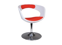Sill&oacute;n /  silla de dise&ntilde;o blanco y rojo GROOVY