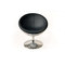 Sill&oacute;n / silla de dise&ntilde;o plateado y negro de ABS y poliuretano Stanley