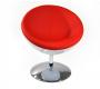 Sill&oacute;n / silla de dise&ntilde;o STANLEY blanco y rojo de ABS y poliuretano 