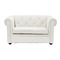 Sof&aacute; BABY CHESTERFIELD  2 plazas de color blanco