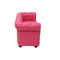 Sof&aacute; BABY CHESTERFIELD  2 plazas de color frambuesa 