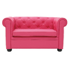 Sof&aacute; BABY CHESTERFIELD  2 plazas de color frambuesa 