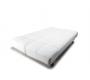 Sof&aacute;-cama 3 plazas MANHATTAN color blanco y de cuero