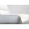 Sof&aacute;-cama 3 plazas MANHATTAN color blanco y de cuero