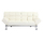 sofa-cama 3 plazas MANHATTAN color blanco y de cuero image pub1