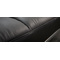 Sofa-cama 3 plazas MANHATTAN color negro y cuero