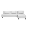 Sof&aacute;-cama  rinconero HOUSTON blanco de poliuretano  image pub1