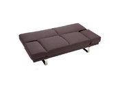 Sof&aacute; convertible de dise&ntilde;o marr&oacute;n ATLANTA