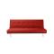 Sof&aacute; moderno PHOENIX 3 plazas rojo de poliuretano