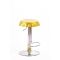 Taburete de bar / cocina ajustables NEW CAPSULE � de color oro