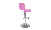 Taburete de bar/ cocina NEW SATURNE de color rosa