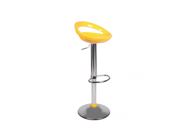 Taburete de bar COMET color amarillo