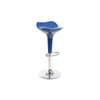 Taburete de bar de dise&ntilde;o azul URANUS