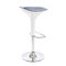 Taburete de bar de dise&ntilde;o azul y blanco VENUS