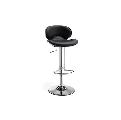 Taburete de bar de dise&ntilde;o de color negro Mercury