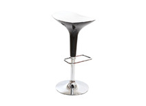 Taburete de bar de dise&ntilde;o negro y blanco VENUS