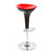  Taburete de bar de dise&ntilde;o negro y rojo JUPITER