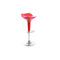 Taburete de bar de dise&ntilde;o rojo URANUS