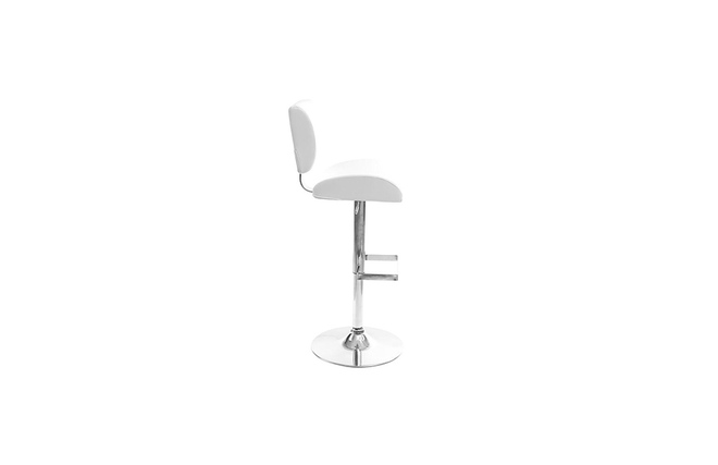 Taburete de bar dise&ntilde;o blanco CERES