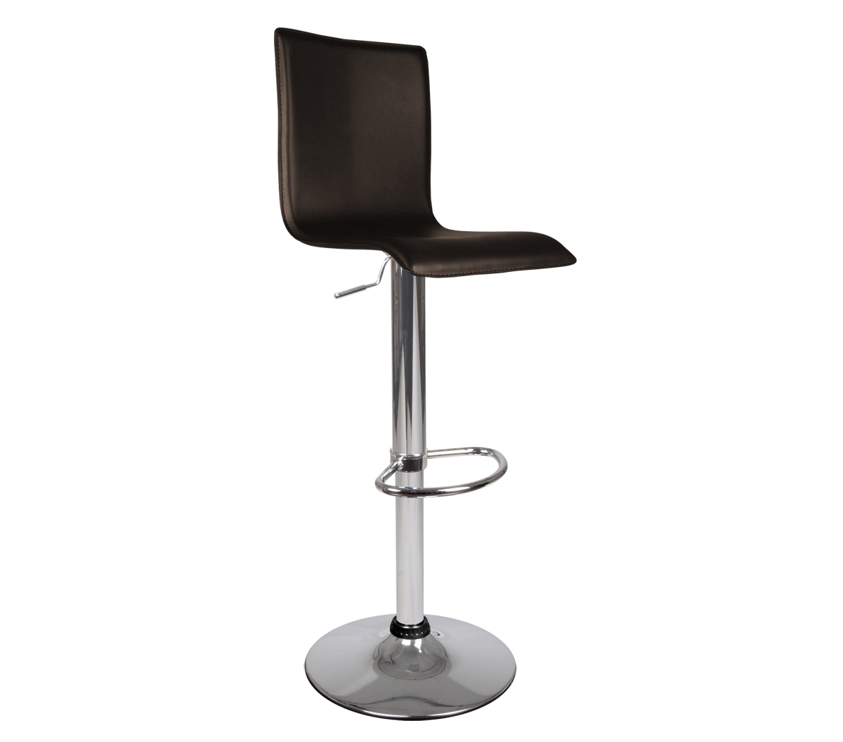 Taburete de bar lounge SURF ALTO color chocolate